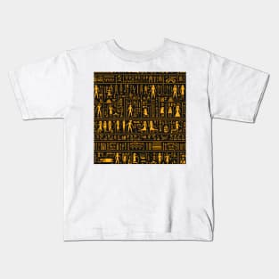 Ancient Egyptian Pattern 18 Kids T-Shirt